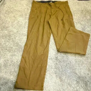 Athleta Mens Tan brown‎ straight pants Large